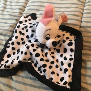 Disney Dalmatian Plush Blanket - Black, White, Pink